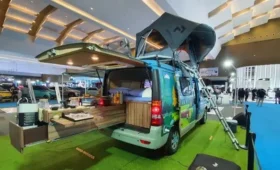 Campervan Berbasis DFSK Gelora E Mejeng di PEVS 2024, Perabotannya Lengkap Banget